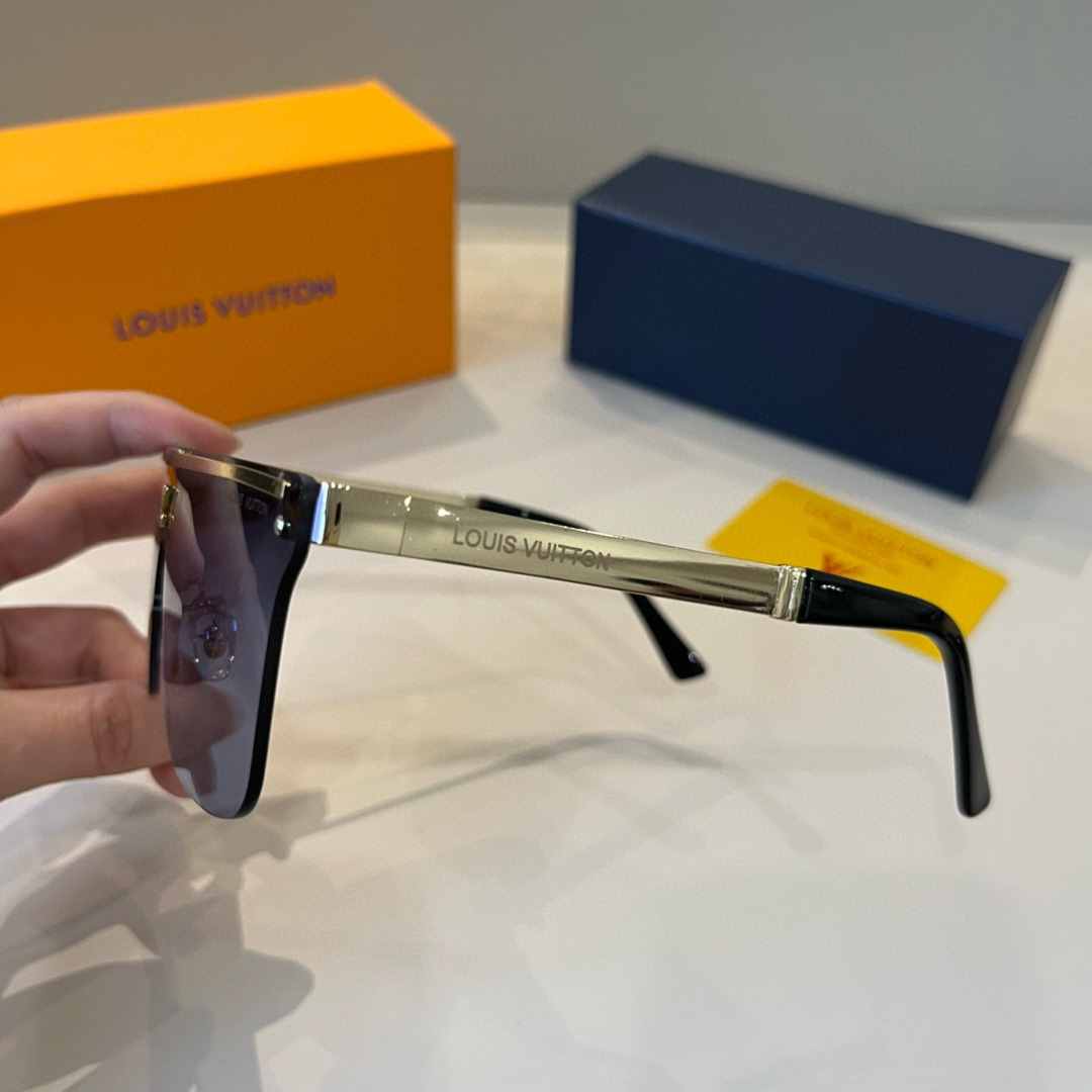 Louis Vuitton half-rim sunglasses