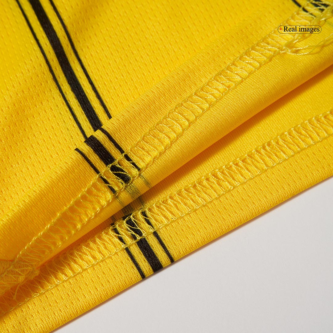 Borussia Dortmund Custom Home Kids' Football Kits 2024/25