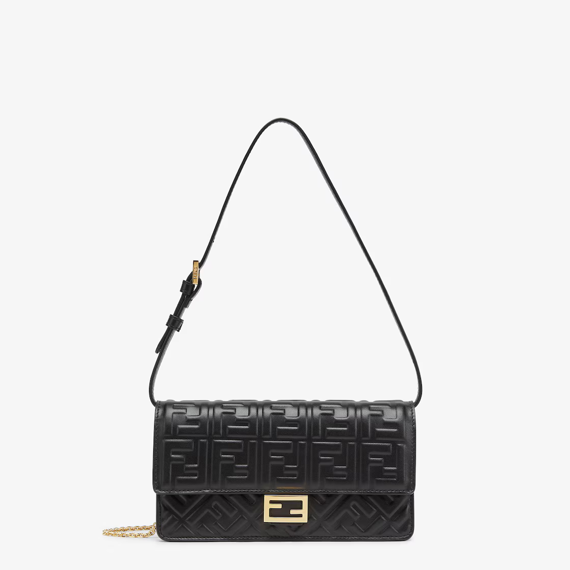 Fendi chain wallet BAGUETTE handbag 8M0498AAJDF0KUR