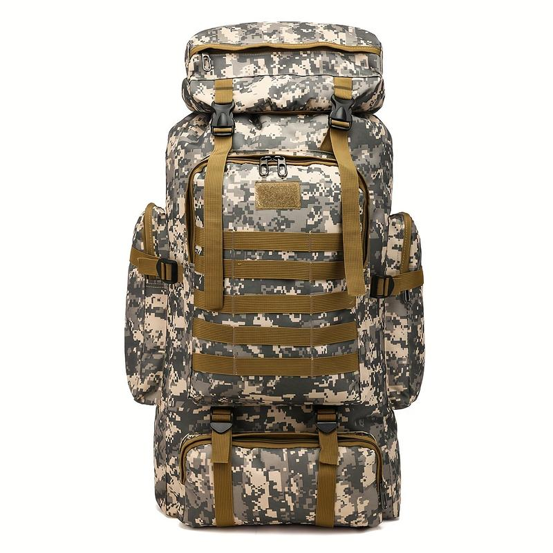 🔥ON SALE - 50% OFF🔥80L Camping Hiking Military Tactical Backpack,Waterproof and Breathable Travel Backpack