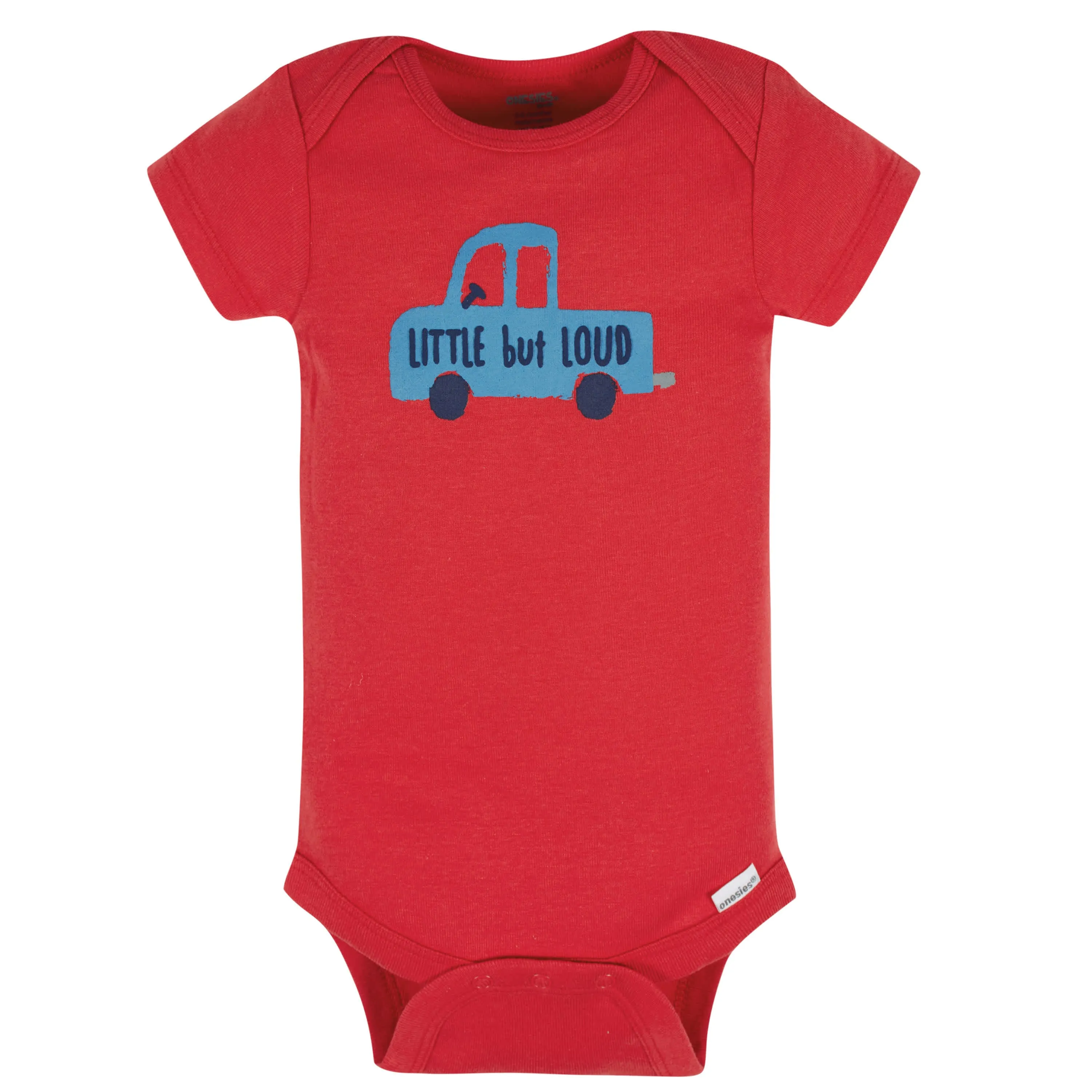 8-Pack Baby Boys Construction Zone Short Sleeve Onesies Bodysuits