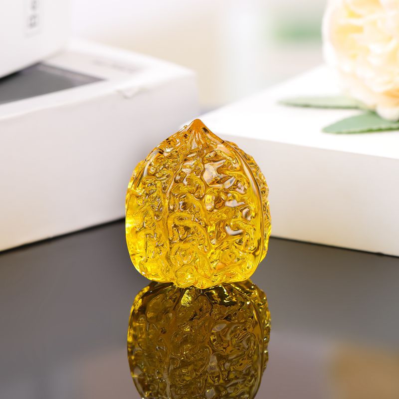 🔥Last Day 50% OFF💎Exquisite Crystal Glass Walnut
