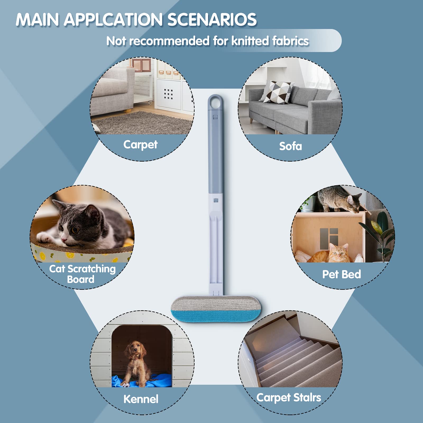 ⏰Last Day Promotion-[SAVE 50% OFF]--Multifunctional Pet Hair Remover--BUY 2 GET 10% OFF & FREE SHIPPING