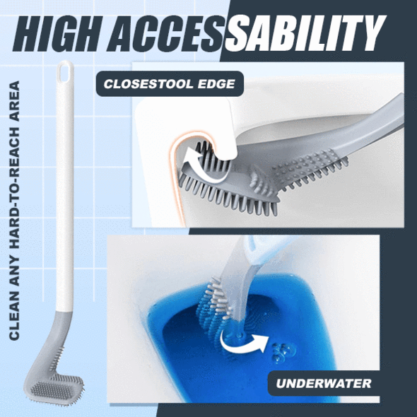 （✨Summer Sale✨）Long-Handled Toilet Brush--（Buy 2  Get 1 Free Now!）