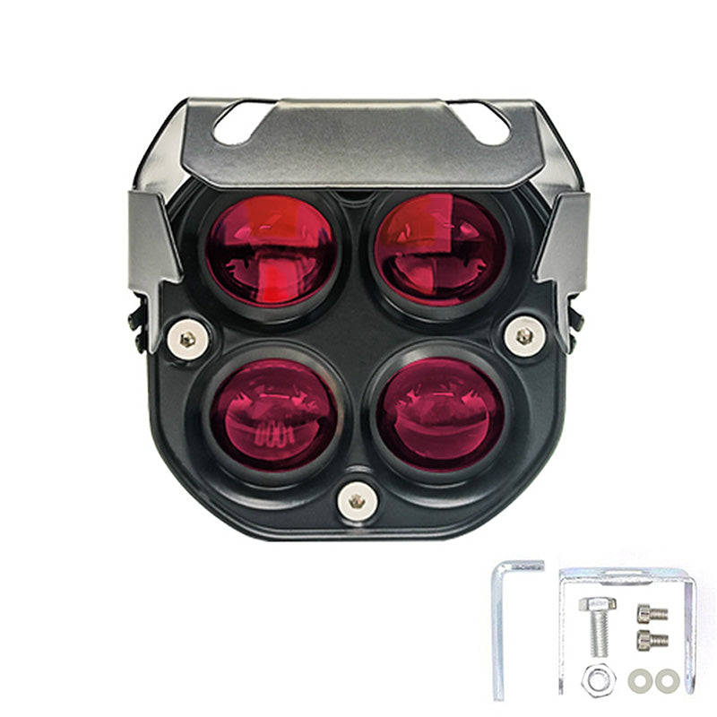 4-LED High-Brightness Motorcycle Spotlight