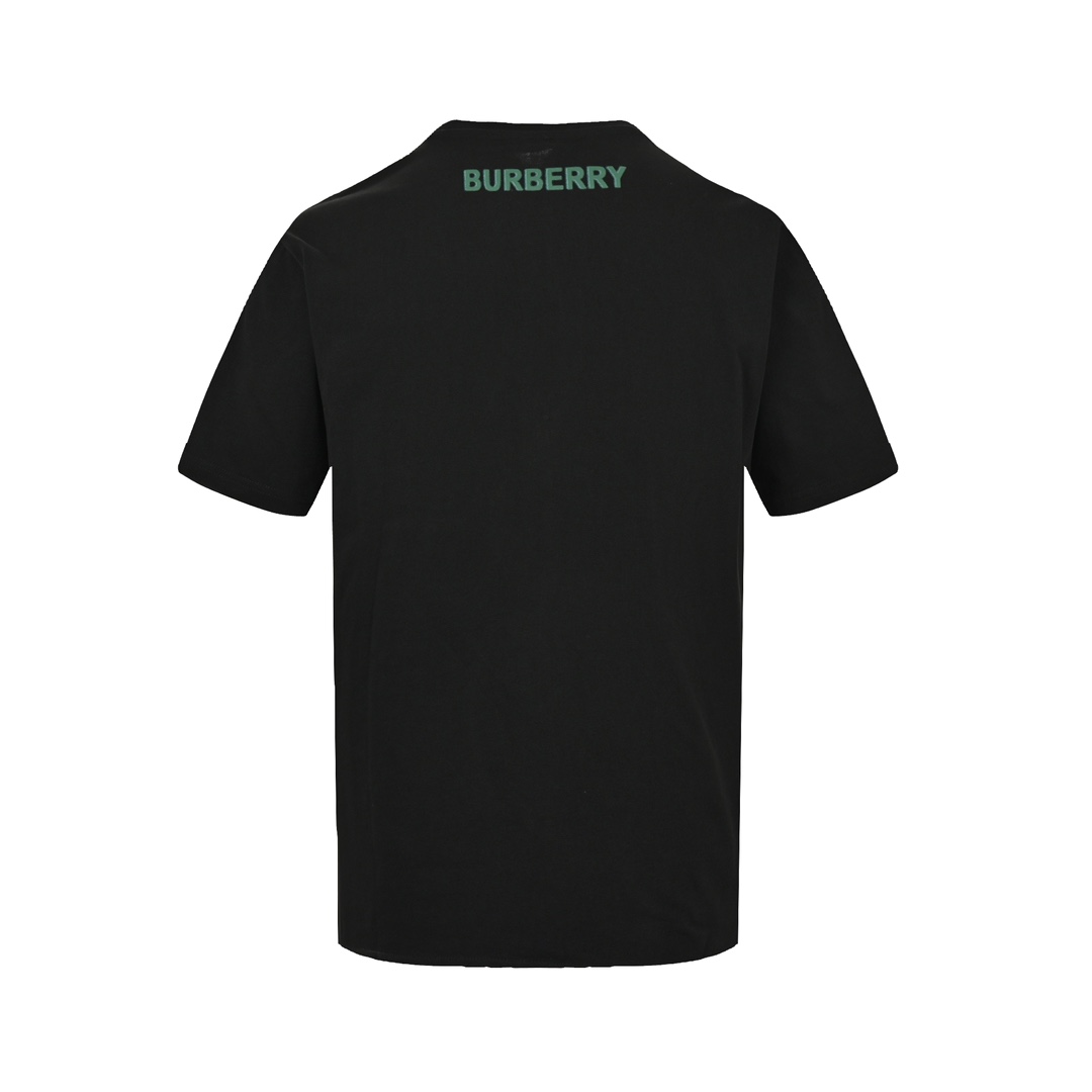Burberry 24ss shoulder horse print short sleeves