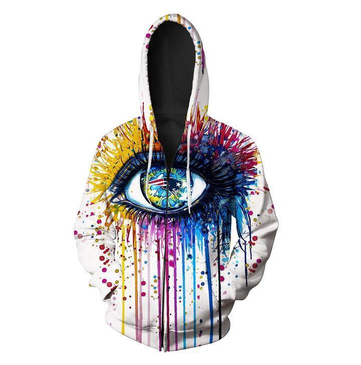 PATRIOTS  3D HOODIE UNIQUE 95