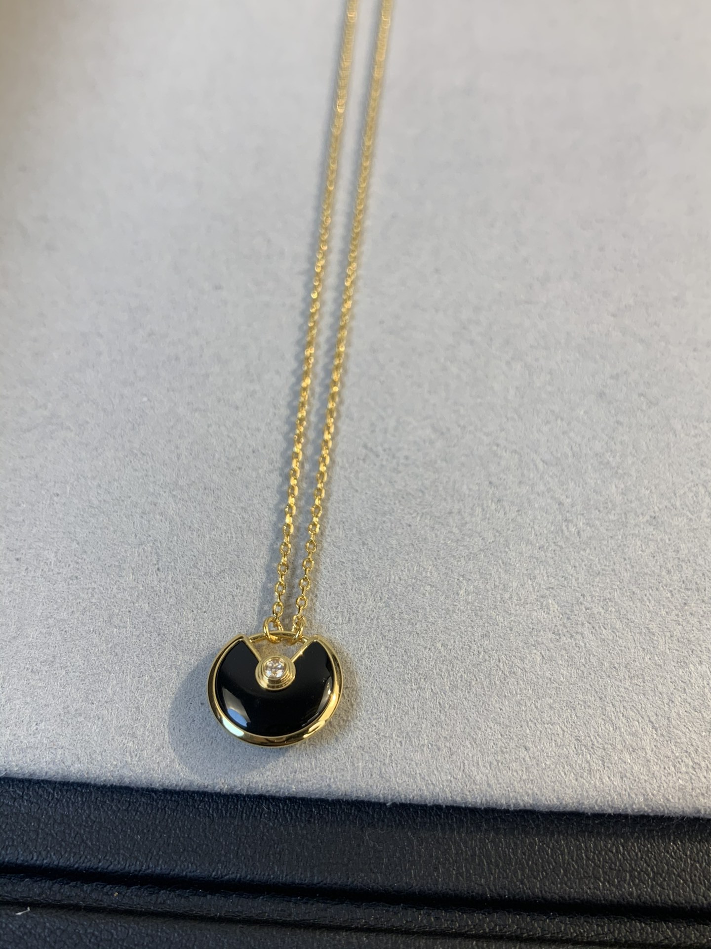 Cartier Black Onyx Necklace