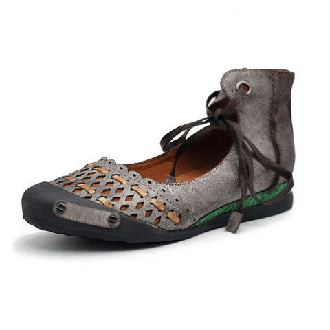 Comfort and Stylish Flat Casual Hole Large Size Women's Shoes
