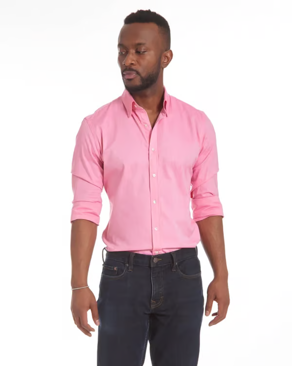 🔥 Last Day 70% OFF 🔥Oxford Stretch Zip Shirt (Buy 2 Free Shipping)
