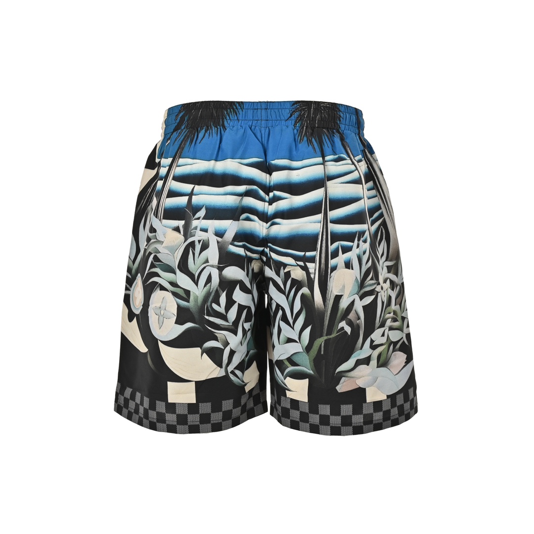 Louis Vuitton 24ss Beach Moonlight Print Shorts