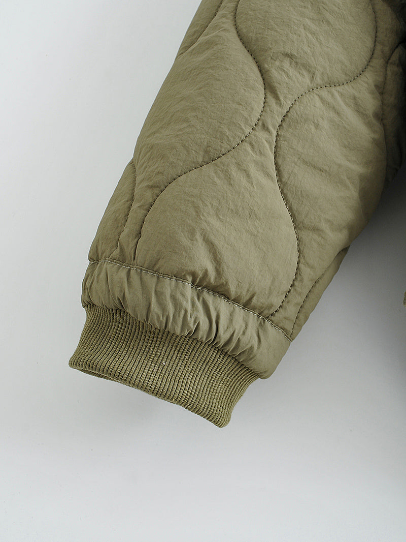 Autumn Winter Jacket Cotton Padded Double Sided Wear Cotton Coat Jacket