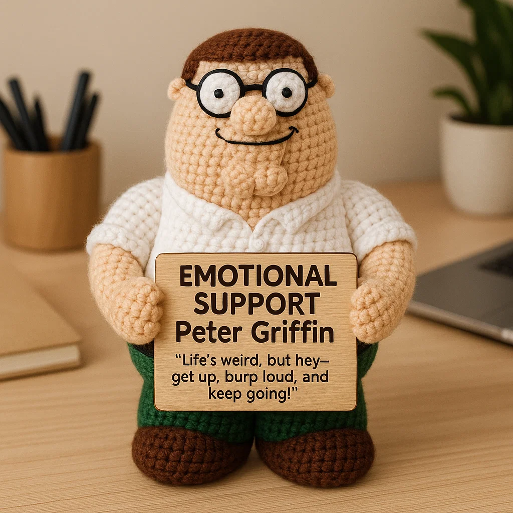 Family Guy knitted dolls