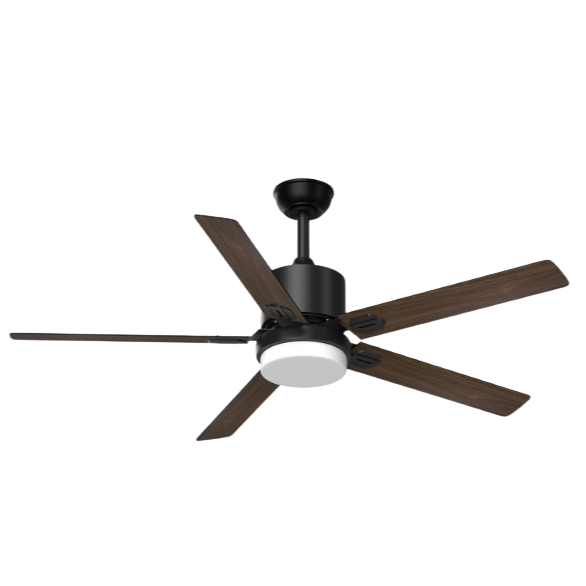 Biukis Ceiling Fans with Lights and Remote Adjustable Light 6 Speed Reversible DC Motor 52 Inch
