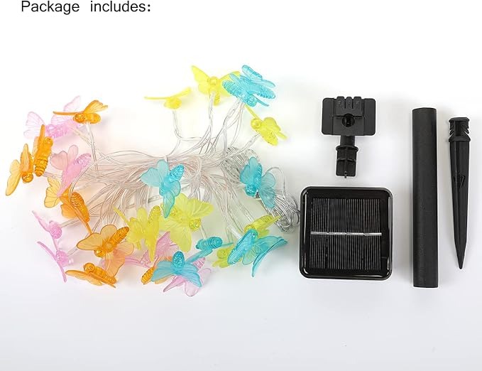 Solar Butterfly String Lights🦋🦋