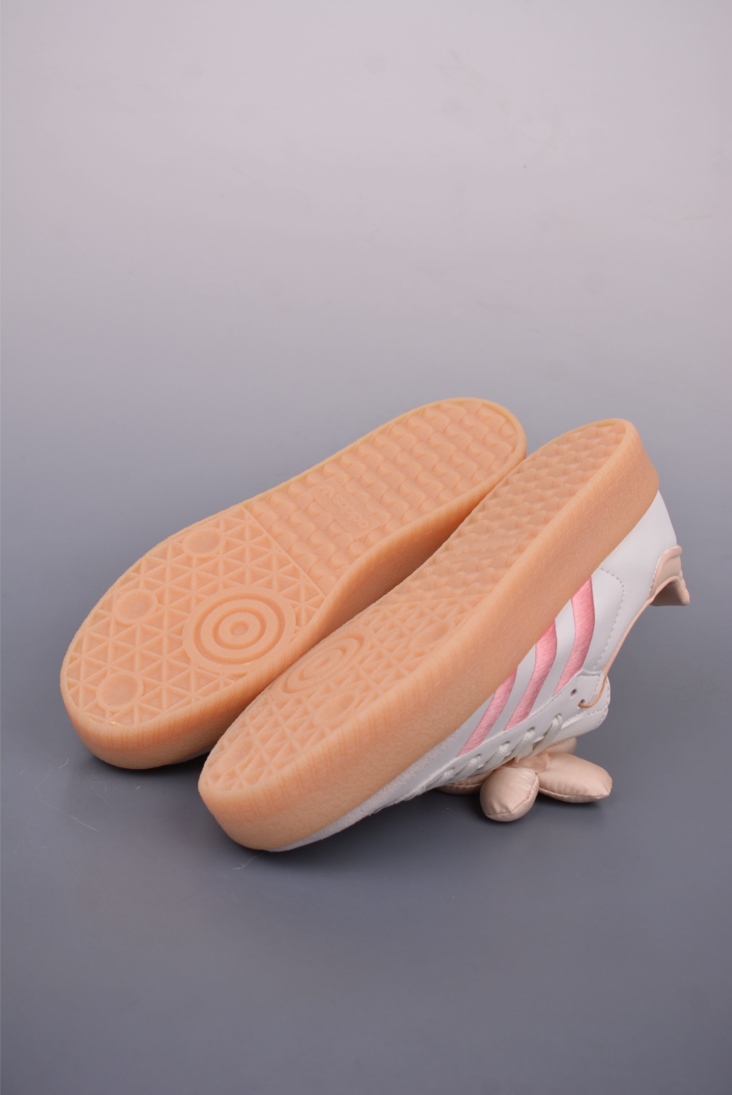 Adidas Originals SambaeBeigePink JR3334