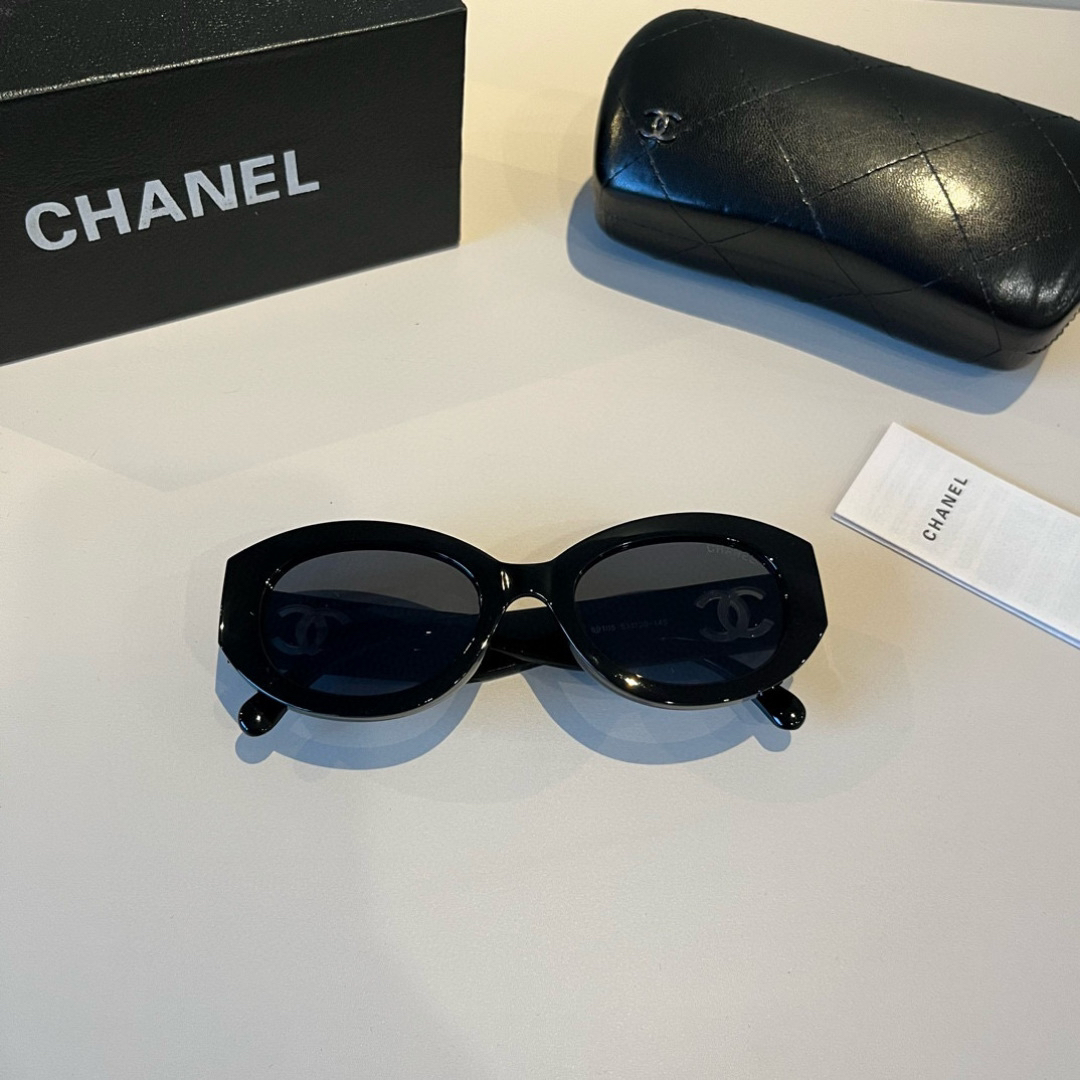 Chanel round frame sunglasses