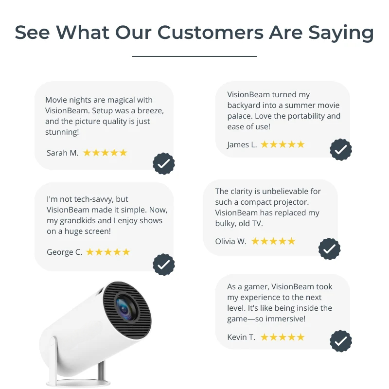 Today's special offer🔥Portable Smart Projector – 4K Home Cinema & Outdoor Projector