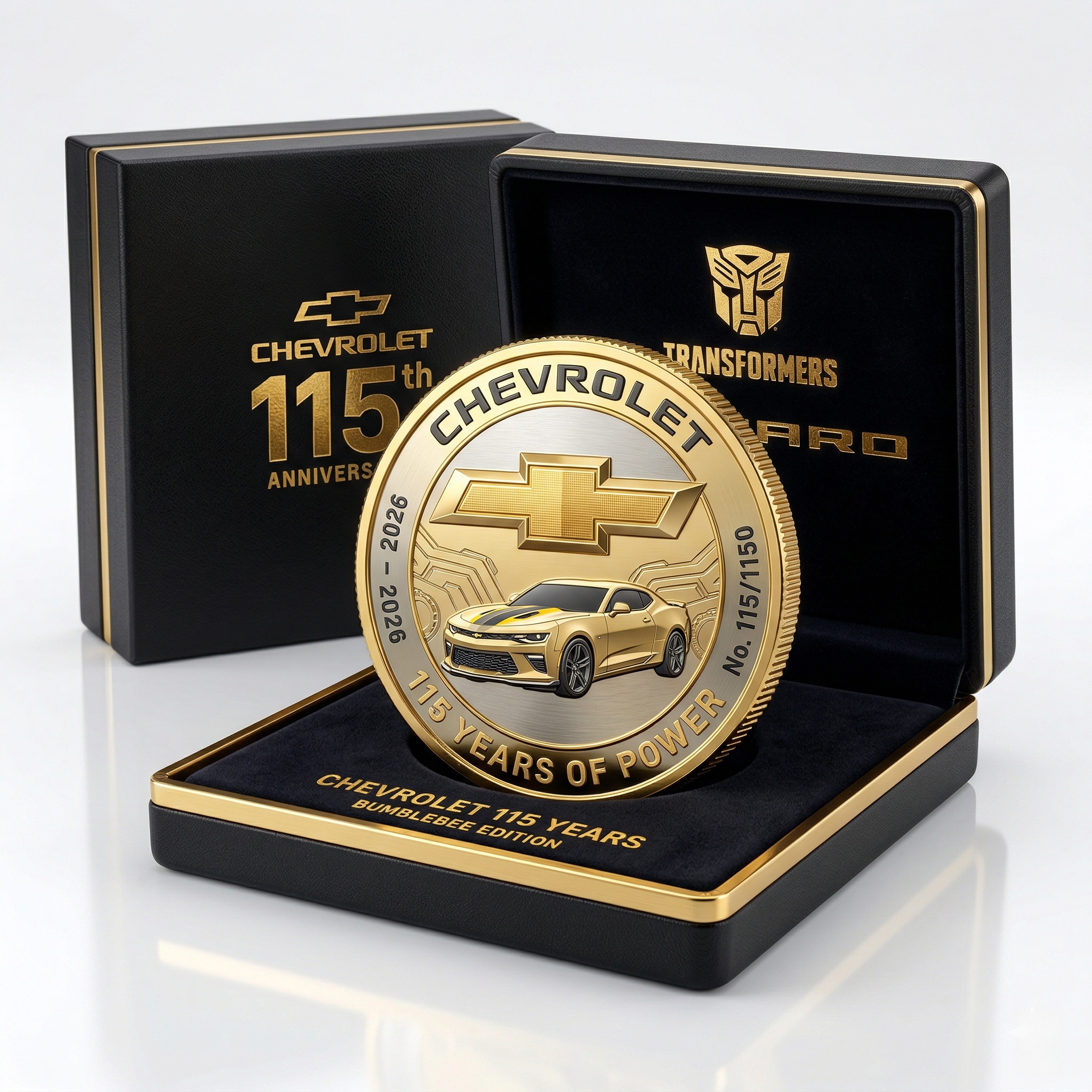 Chevrolet 115th Anniversary Legacy Coin