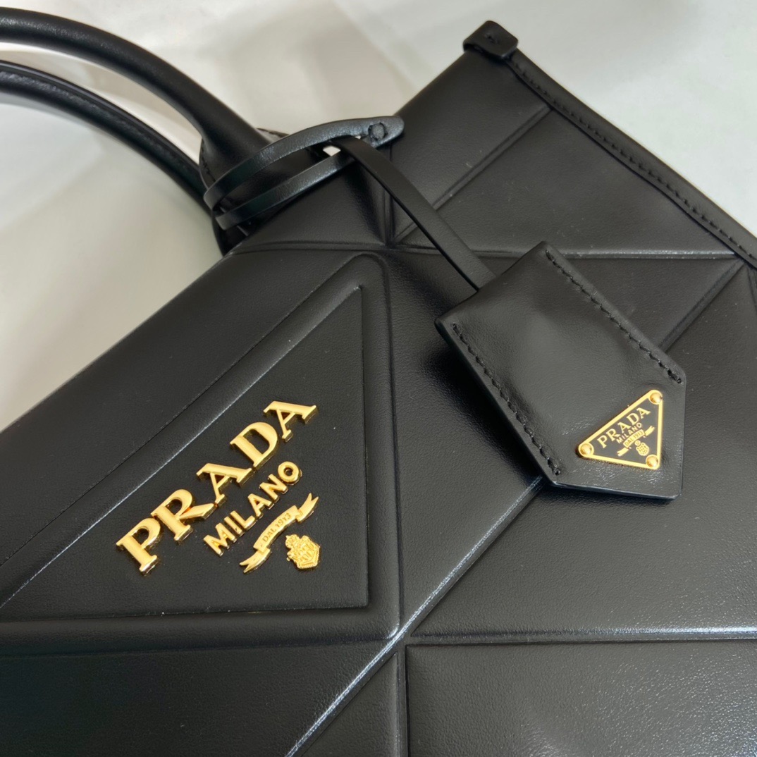 Prada Triangular Diamond Tote Bag Medium 1BC378