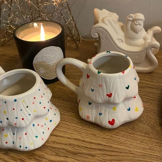 🎄CHRISTMAS ON SALE🔥DIY Christmas tree mug with paint