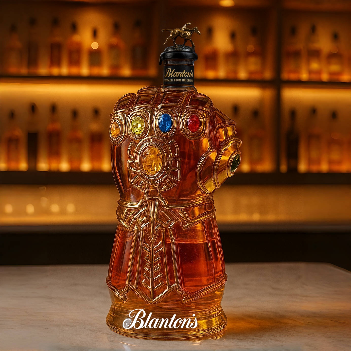 Gauntlet Whiskey Bottle