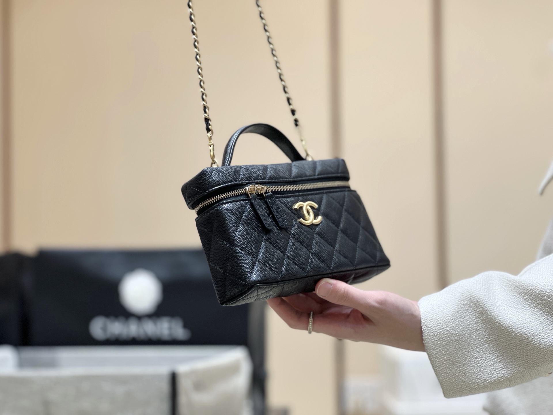 Chanel 25P Spring/Summer Preview Series LP Chain Bag AP4483