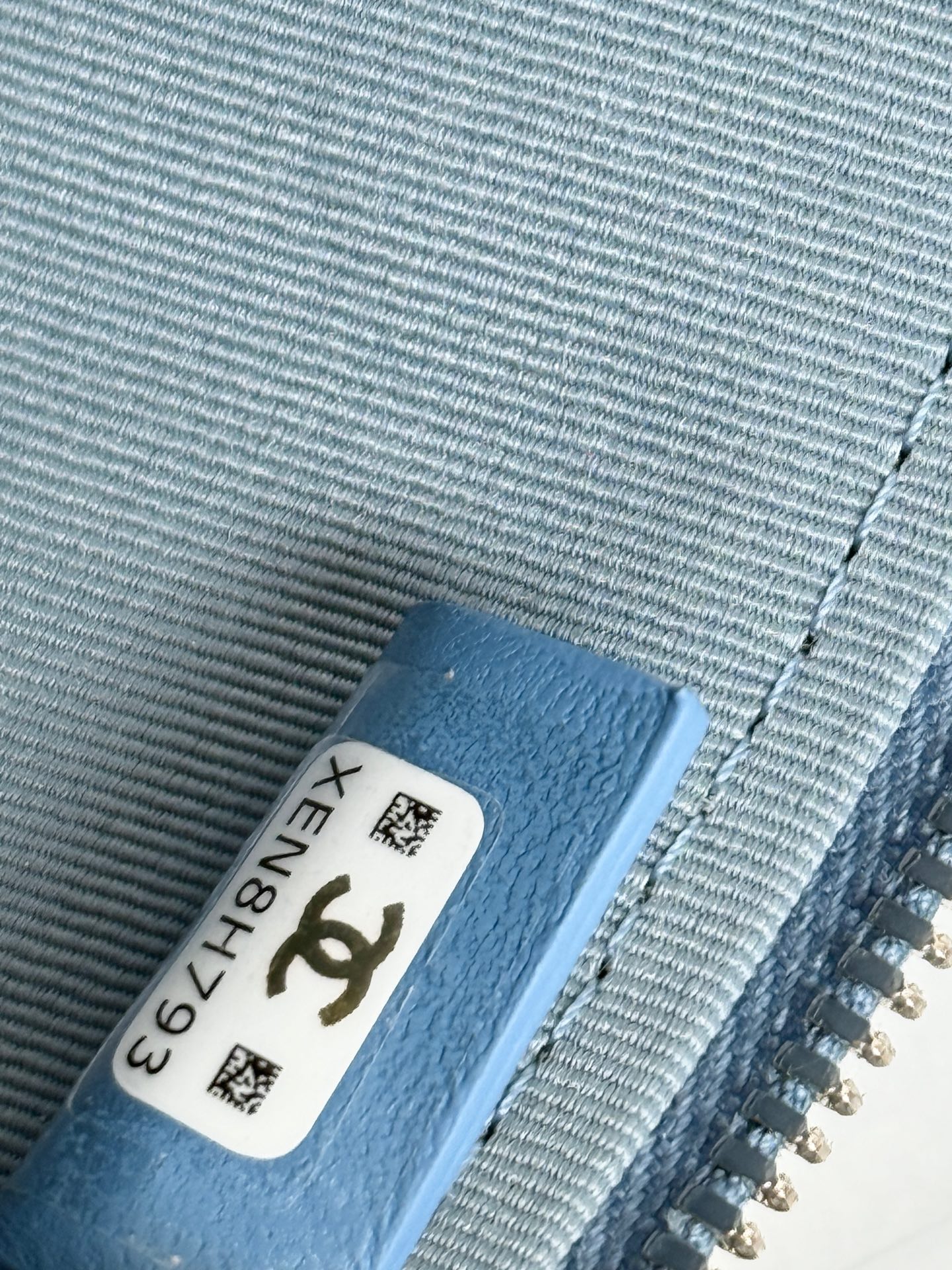 Chanel 25C LP Box Bag Light Denim