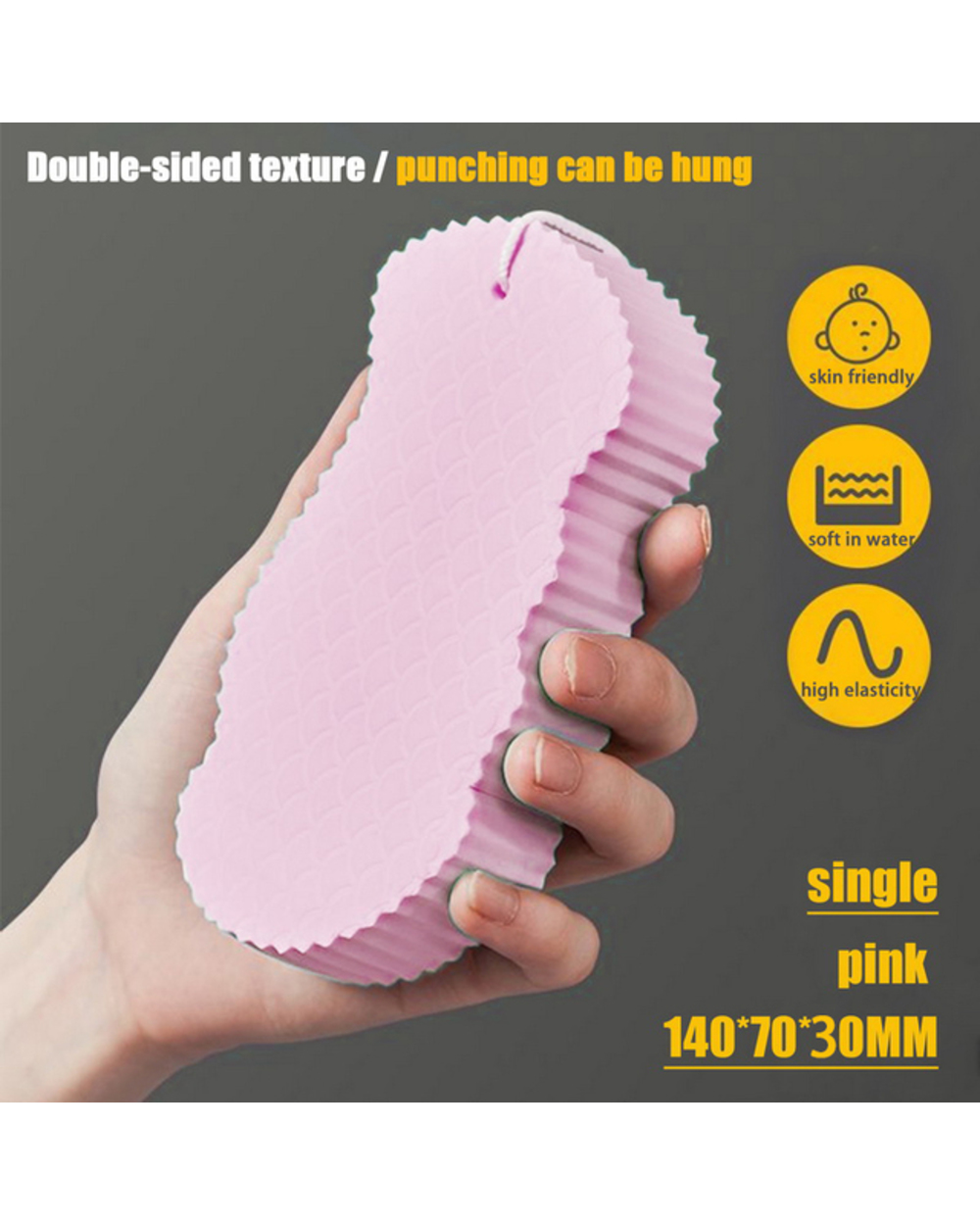 🔥45% OFF Last Day Sale -Super Soft Exfoliating Bath Sponge-BUY 3 GET 2 FREE & FREE SHIPPING