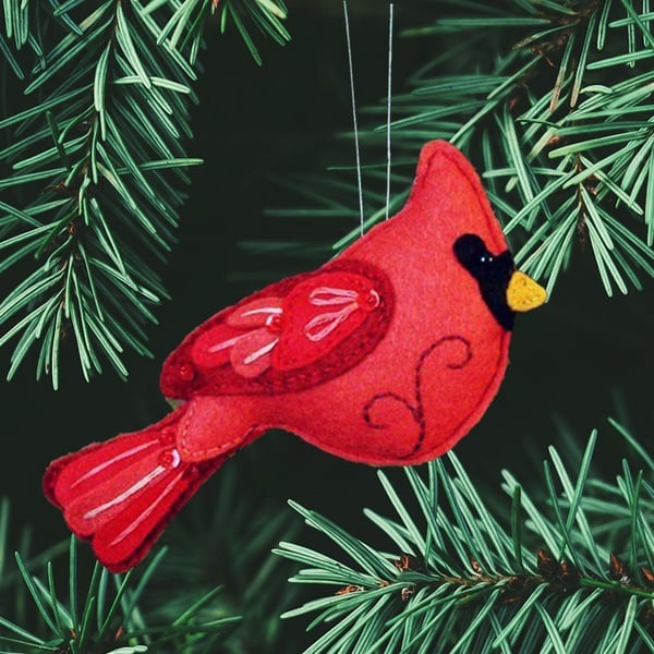 🔥Last Day Promotion - 50% OFF🔥 Handmade Felt Bird Hanging Ornament🐦 - Buy 4 Get 20% Off & Free Shipping