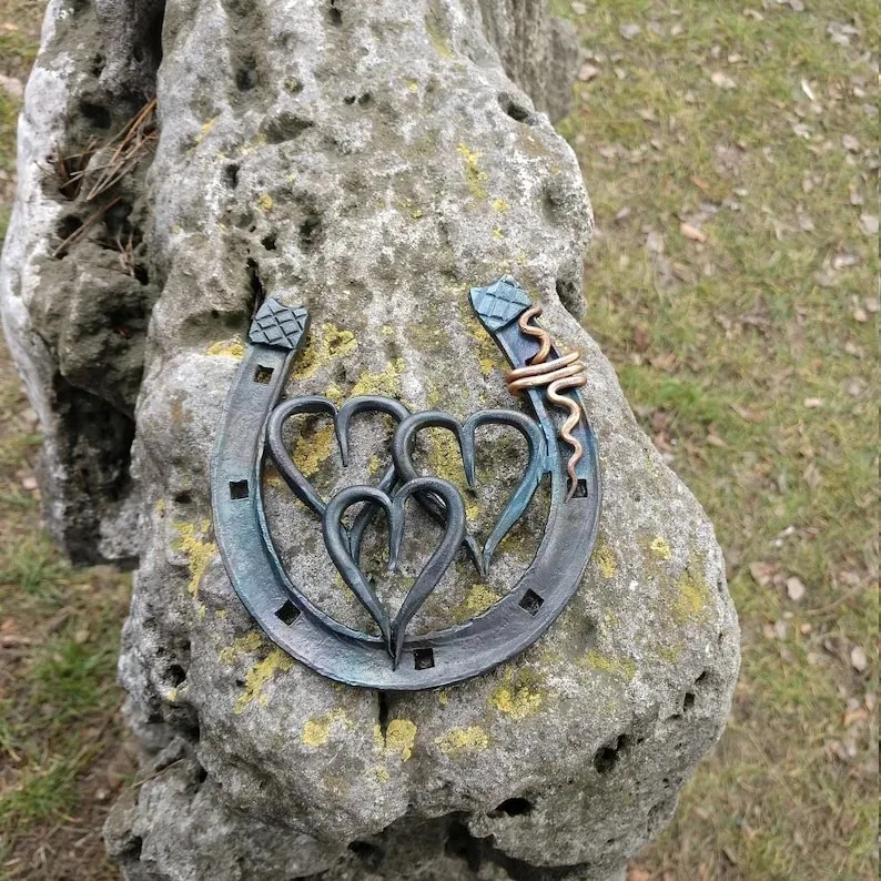 💝Valentine's Day Handmade Horseshoe Memorial Gift