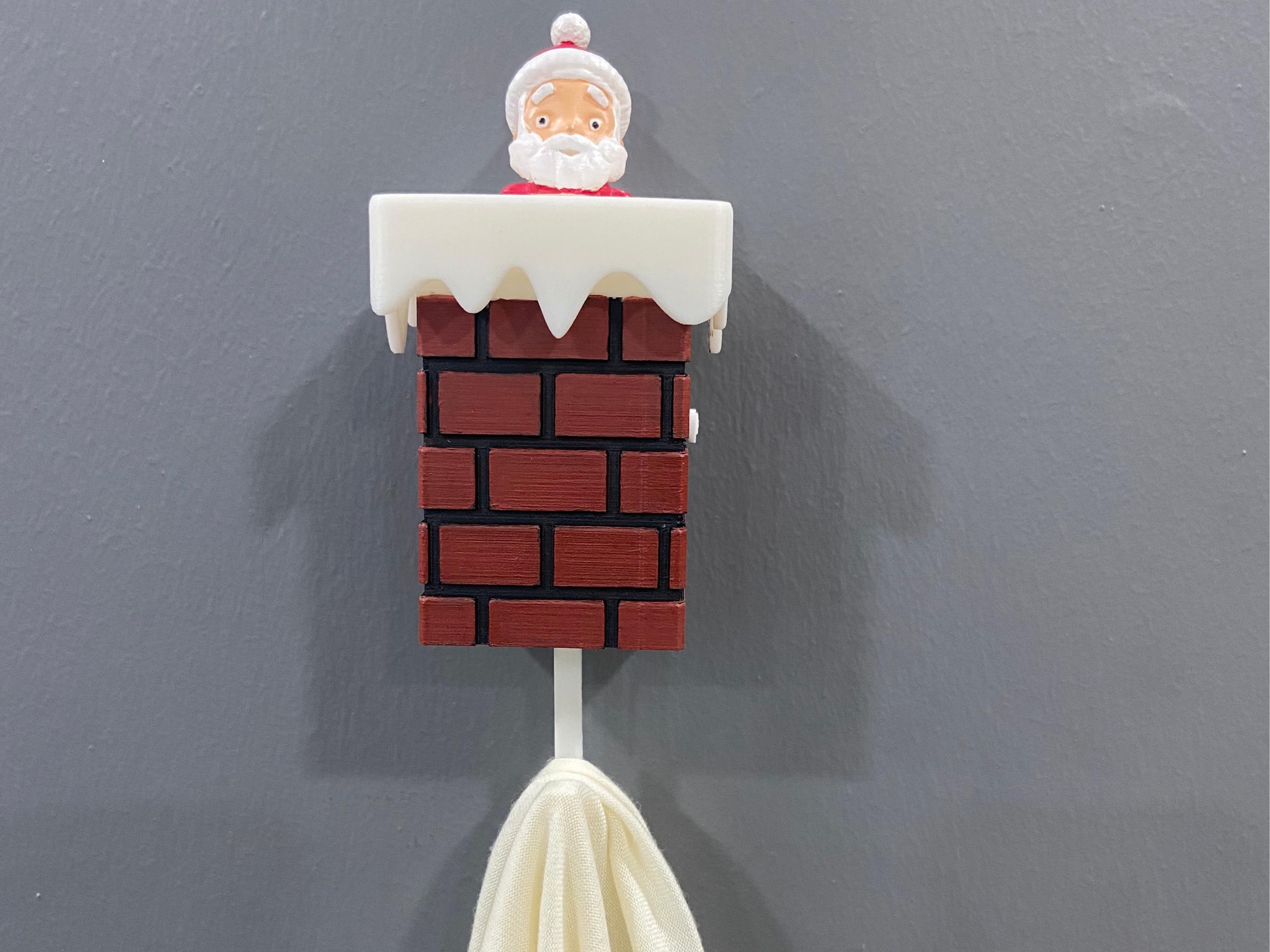 🎄Early Christmas Sale 49% OFF🎄🎅Santa’s Magical Chimney Key Holder & Hook