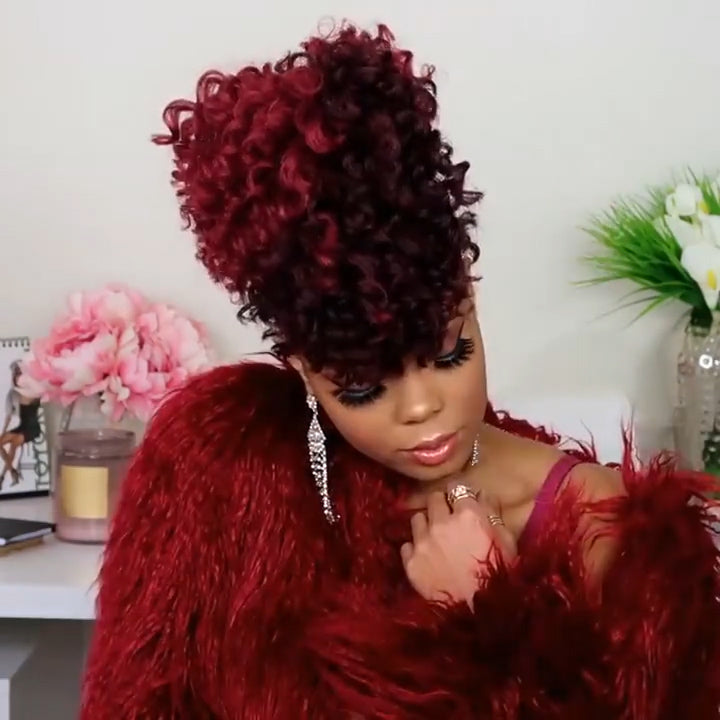 New A Perfect Short Curly Bob Wig