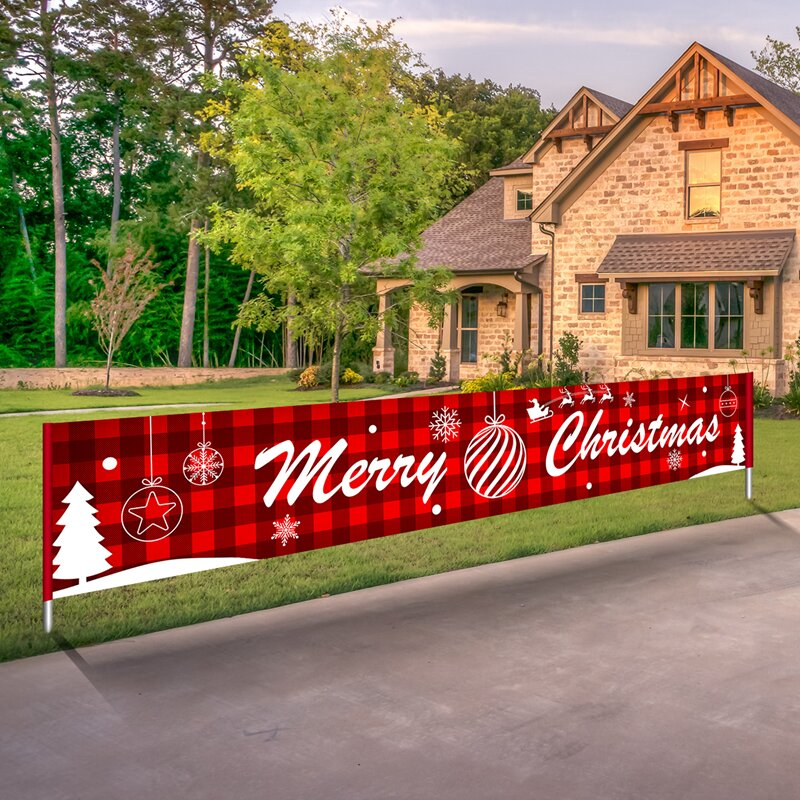 🎄Early Christmas Hot Sale 48% OFF-2021 Best Banner Flag Pulling | Merry Christmas