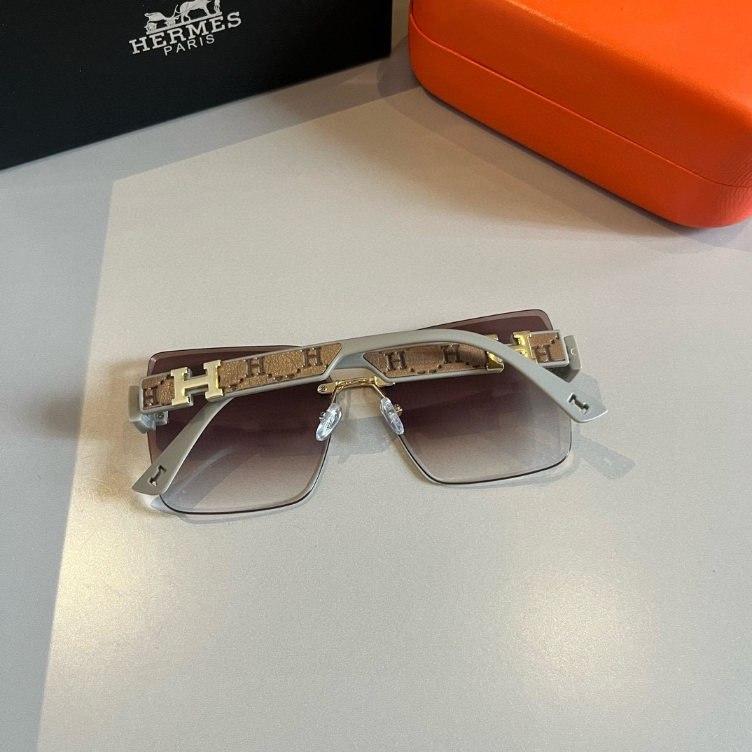 Hermes rimless sunglasses
