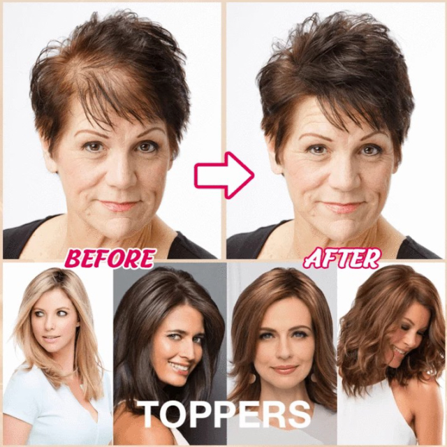 Silky Clip-On Hair Topper