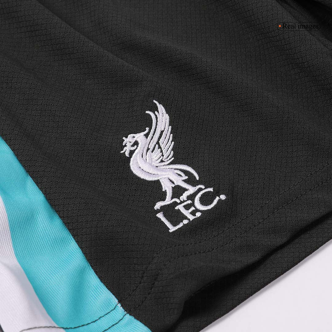 Liverpool away kids' football shirt (shirt + shorts) 2024/25