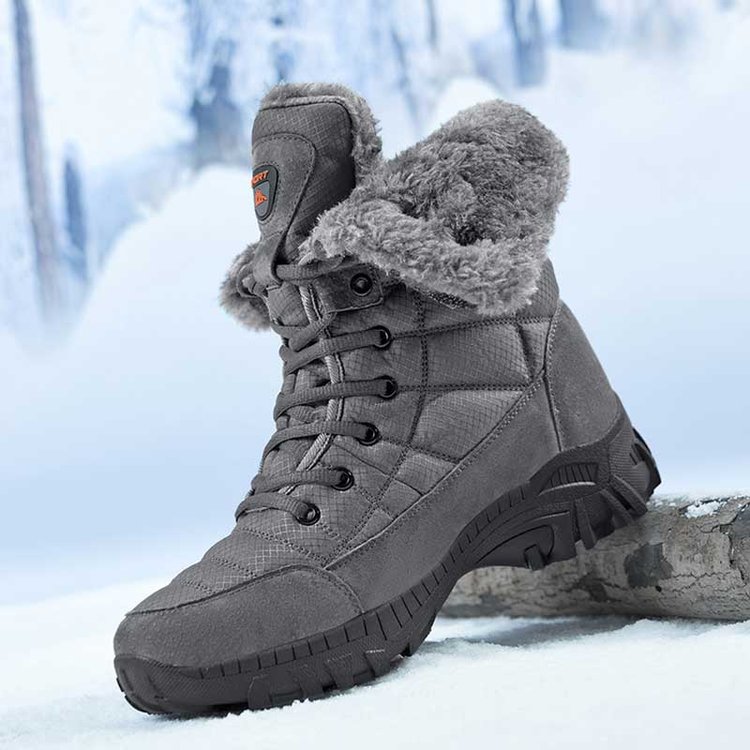 Men's Outdoor Hiking High-Top Snow Boots