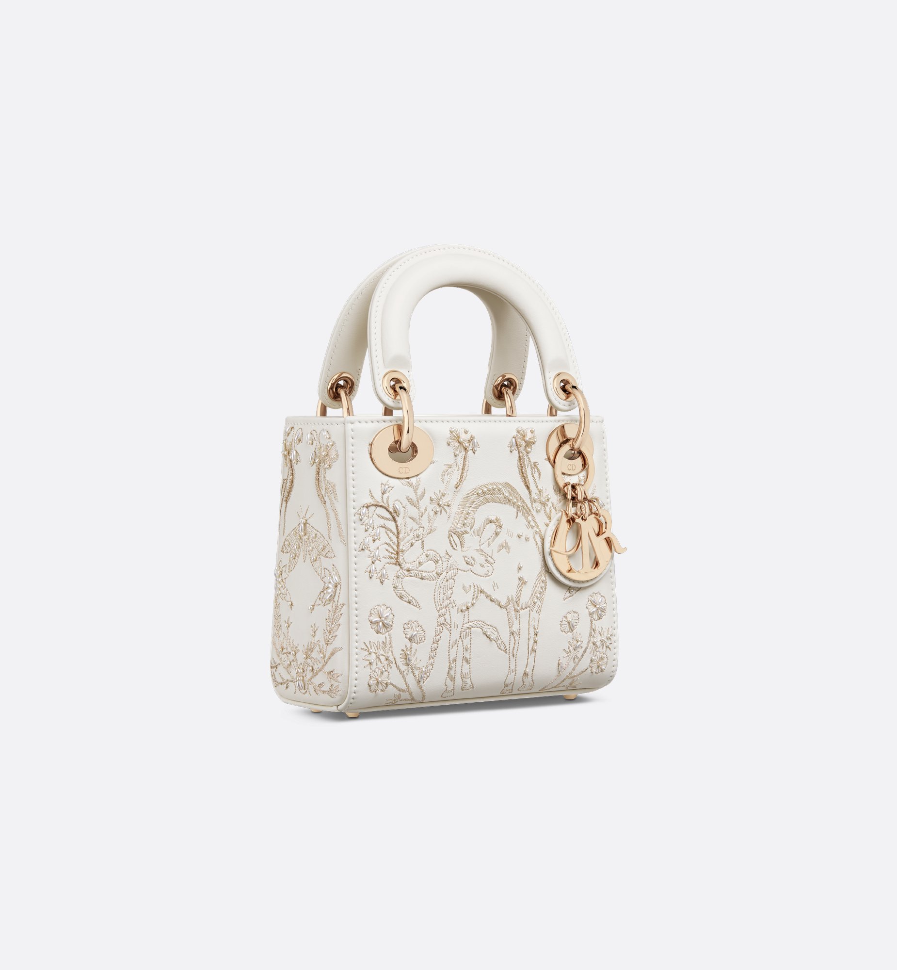 Dior Mini Lady Dior Handbag M0505OINX_M941