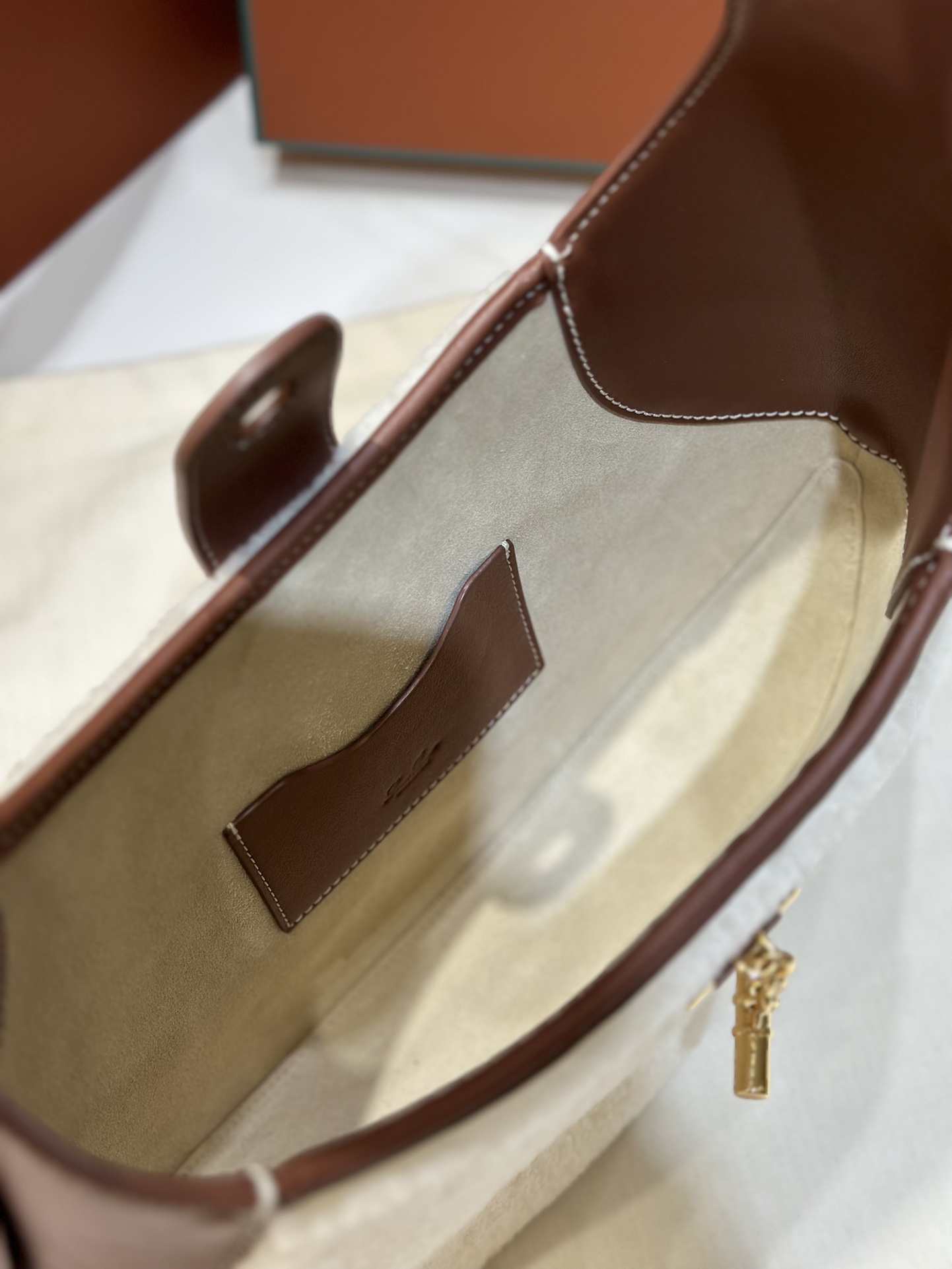 Loro Piana Bobbin Underarm Bag
