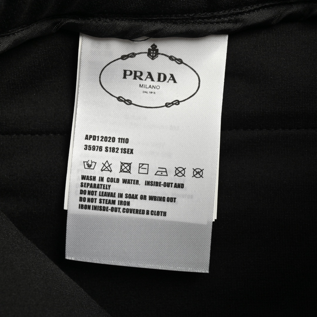Prada Side Pocket Lock Cargo Shorts