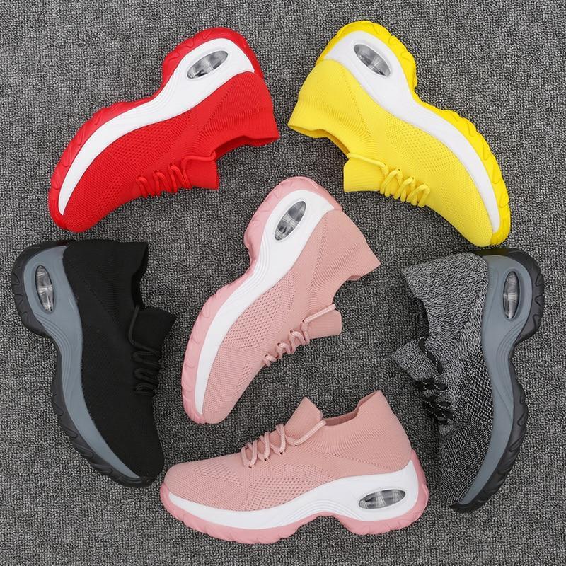 Orthopedic Walking Shoes Platform Sneakers for Women