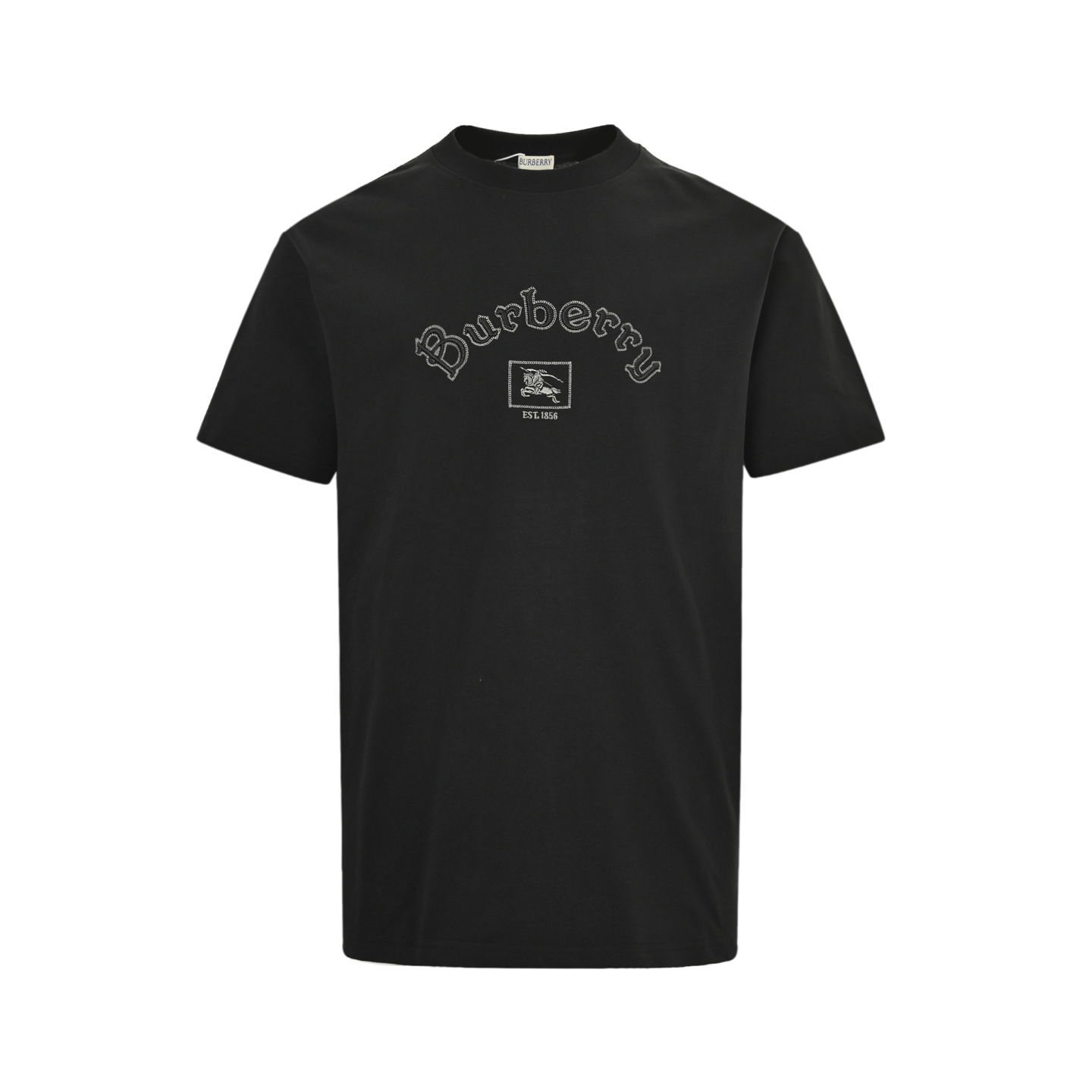 Burberry 25ss three-dimensional letter embroidered logo short sleeve