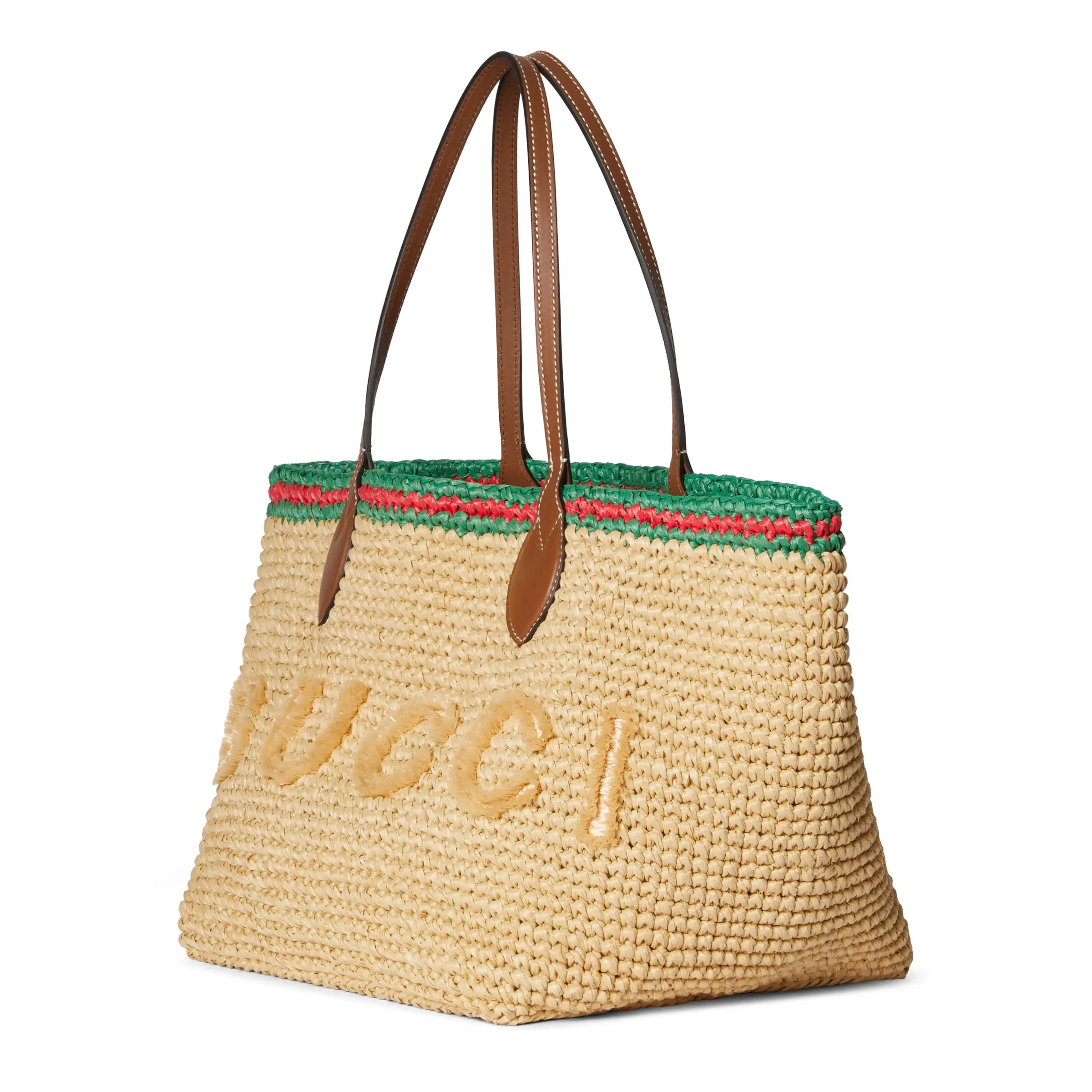 Gucci Medium Woven Tote Bag834971FAETR8550