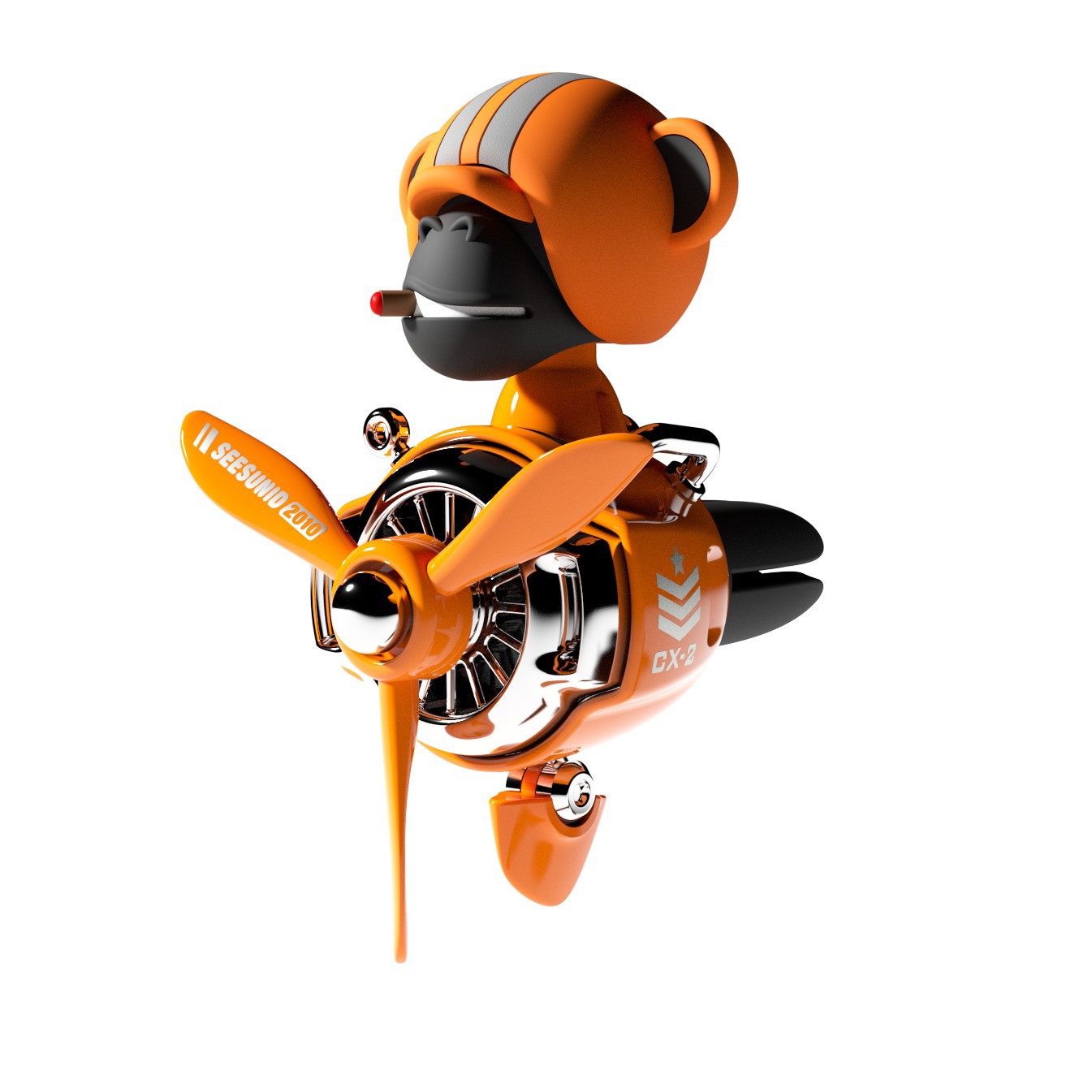 🚗🚗Bobblehead fighter car aromatherapy car decoration