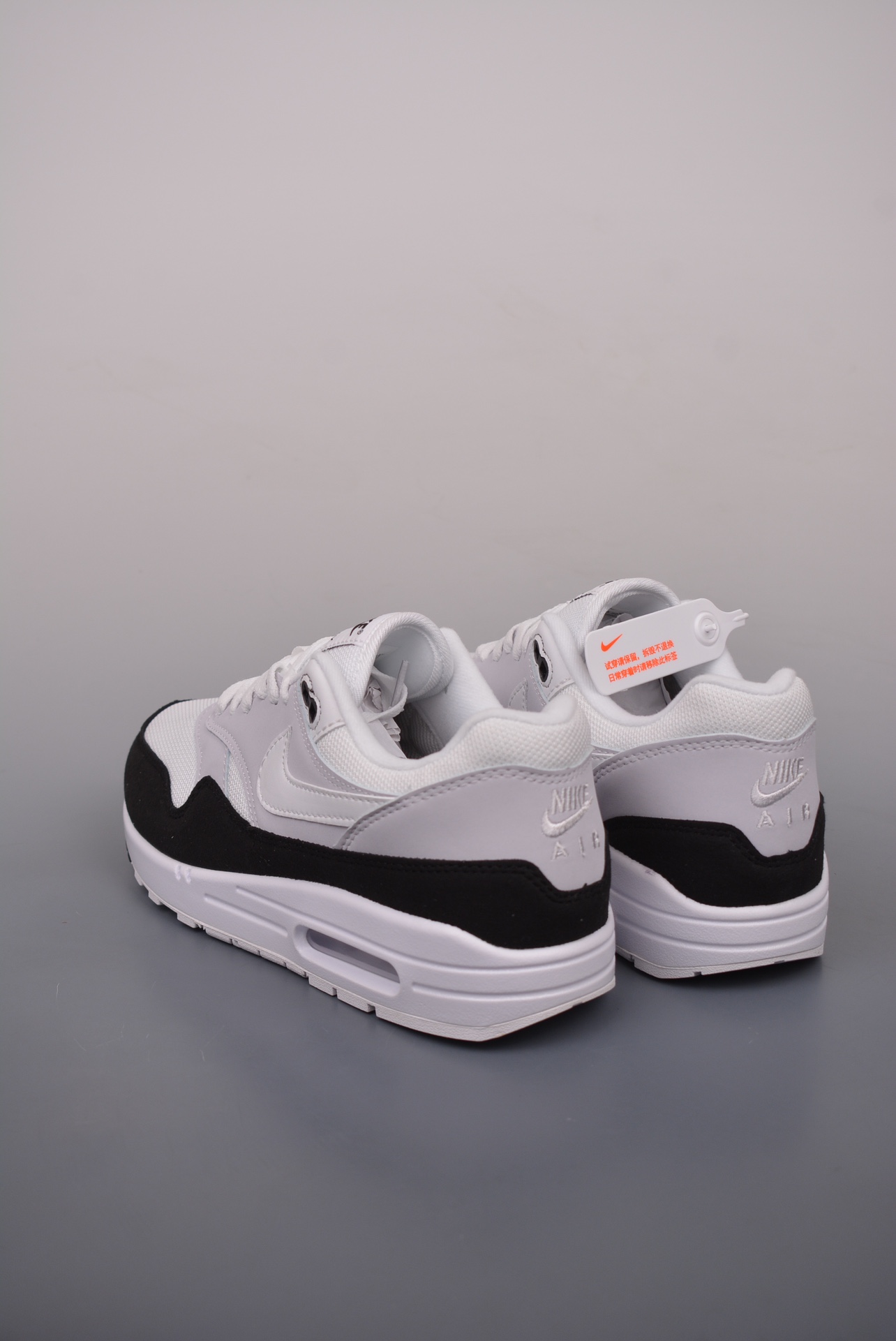 Nike Air Max 1 Black Grey original series black and white light gray AH8145-003