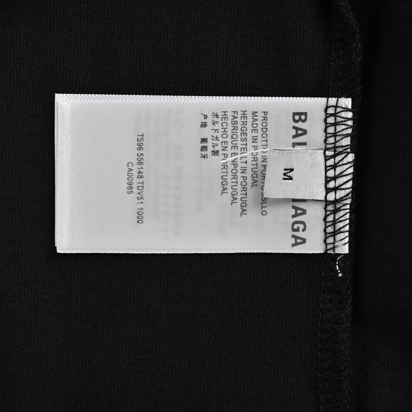 Balenciaga Eiffel Tower Night View Printed Short Sleeve