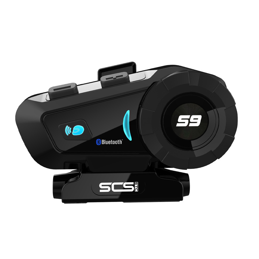 SCSETC S-9 Motorcycle Helmet Bluetooth Headset Headphones And Microphone