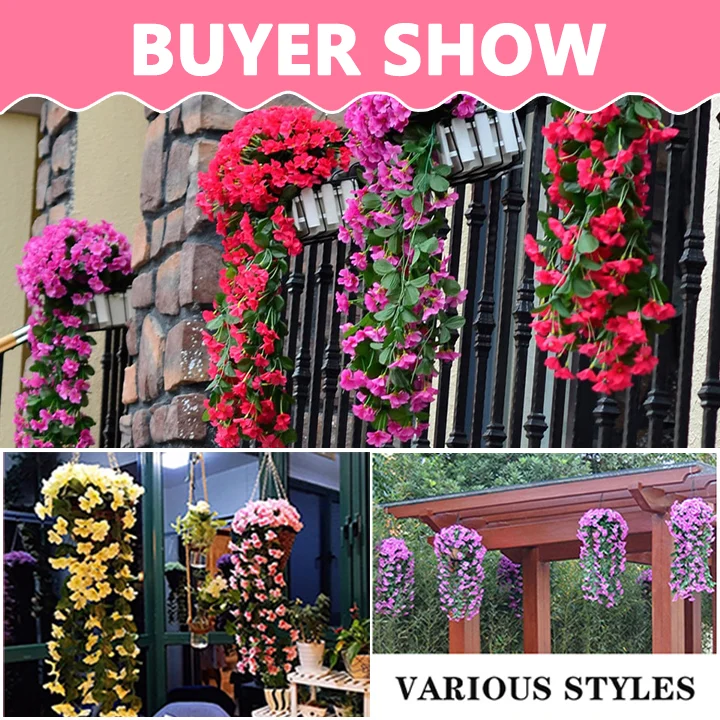 Vivid Artificial Hanging Orchid Bunch🌷 Spring Hot Sale - 49% OFF 🔥