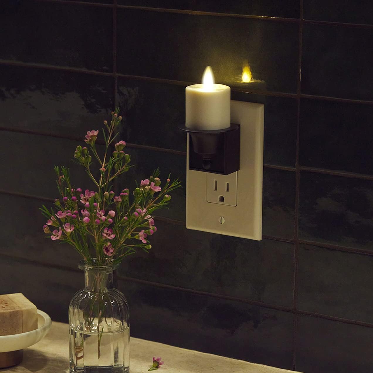 🔥Last Day 45% OFF🔥Flameless Candle Nightlight with Sensor Dusk to Dawn